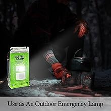 Salt Water Lamp Emergency Lighting Outdoor Lamp No Battery Pollution-Free Environmental Protection Lighting, Suitable for Outdoor Activities (1)