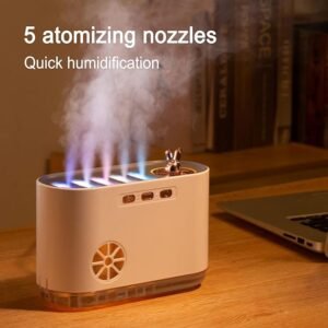 Colorful Flame Aromatherapy Humidifier