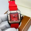 Elite Square Wristwatch – Timeless Elegance, Modern Precision - Red