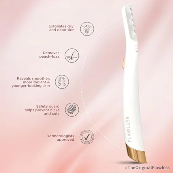 Flawless Dermaplane GLO Facial Hair Remover