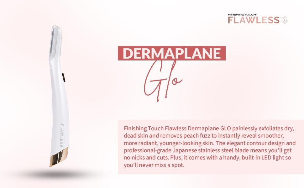 Flawless Dermaplane GLO Facial Hair Remover