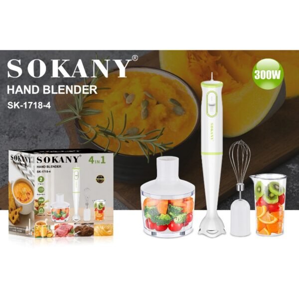 SOKANY 4 in 1 Hand Blender